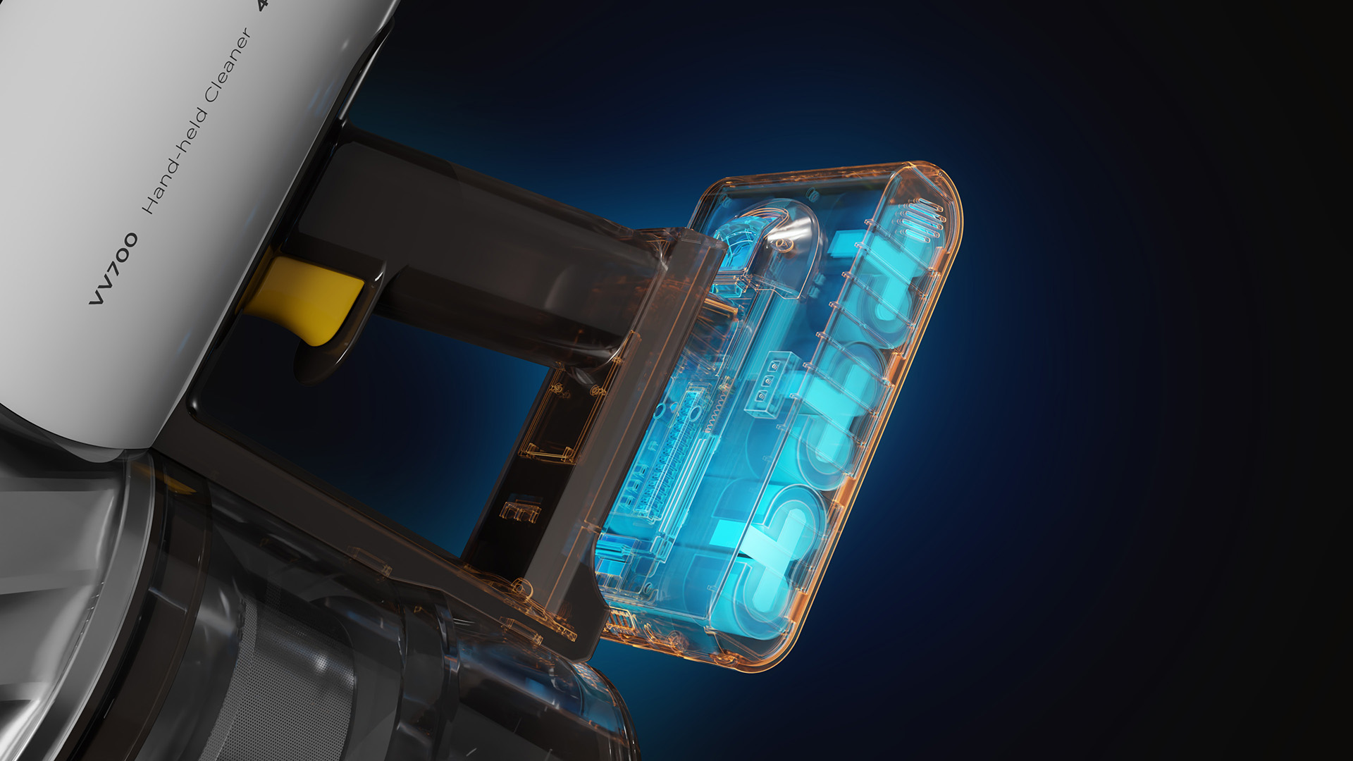 Wizualizacja odkurzacza