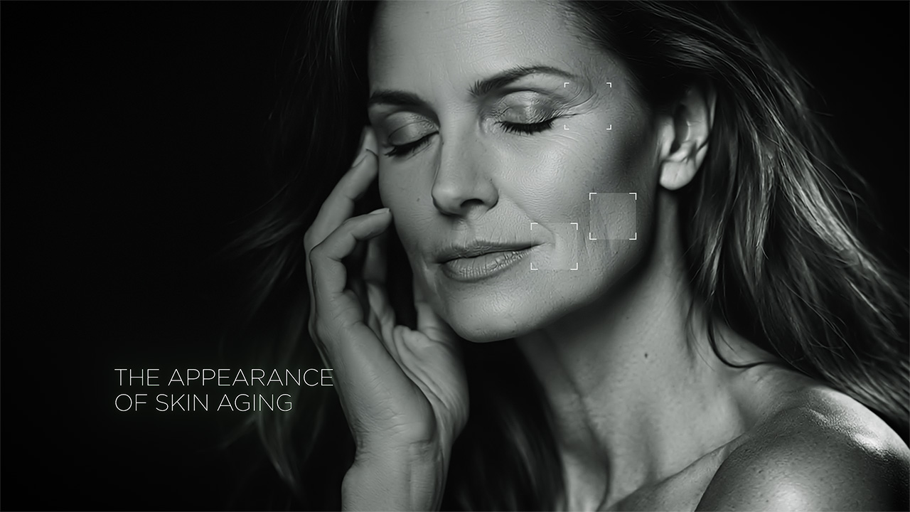 Animacja medyczna 3d - twarz kobiety